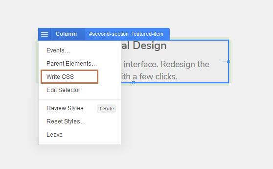 css icon resize formatting